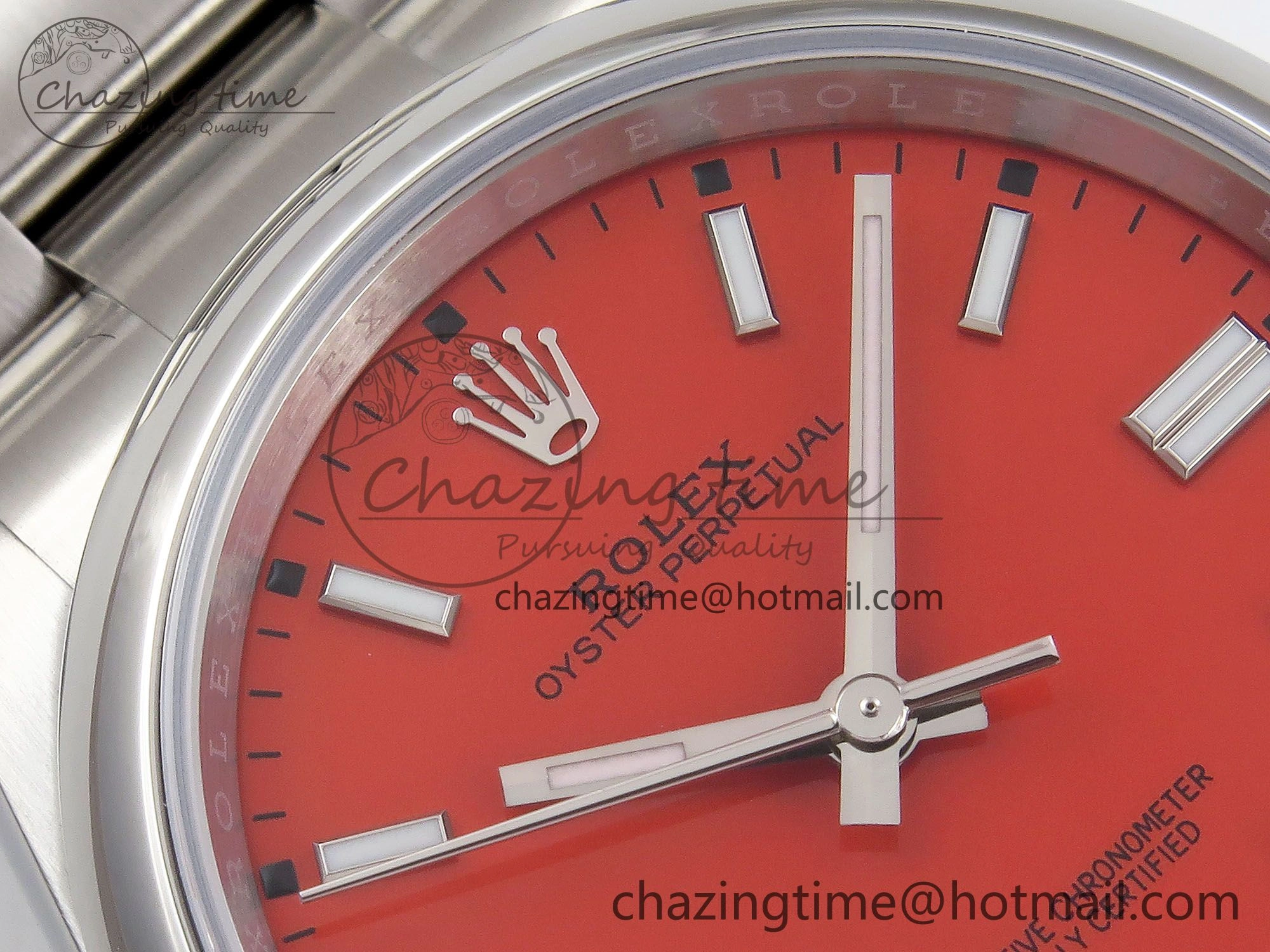 Oyster Perpetual 126000 36mm APF 1:1 Best Edition 904L Steel Red Dial VR HighPerformance 1422