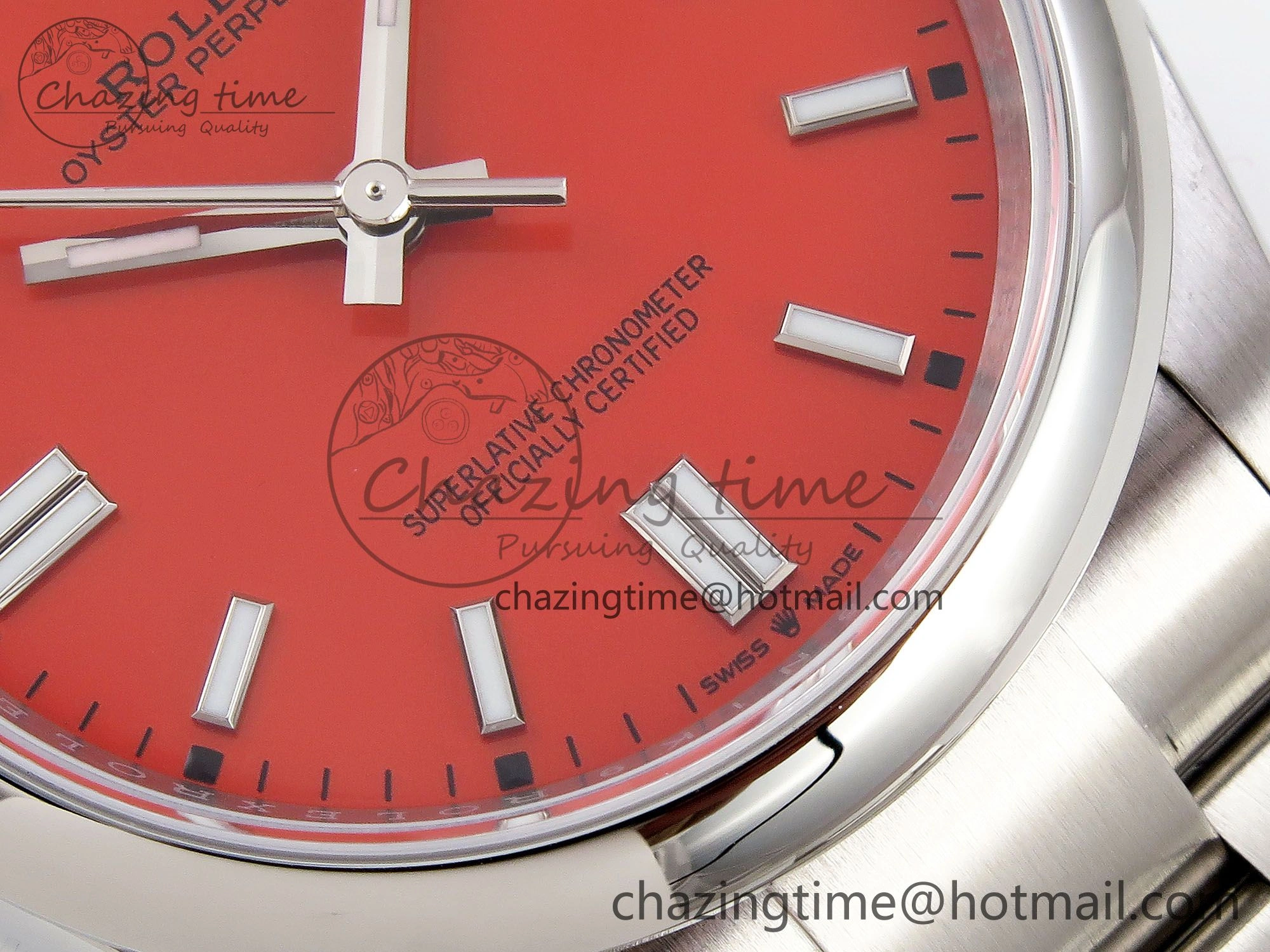 Oyster Perpetual 126000 36mm APF 1:1 Best Edition 904L Steel Red Dial VR HighPerformance 1422