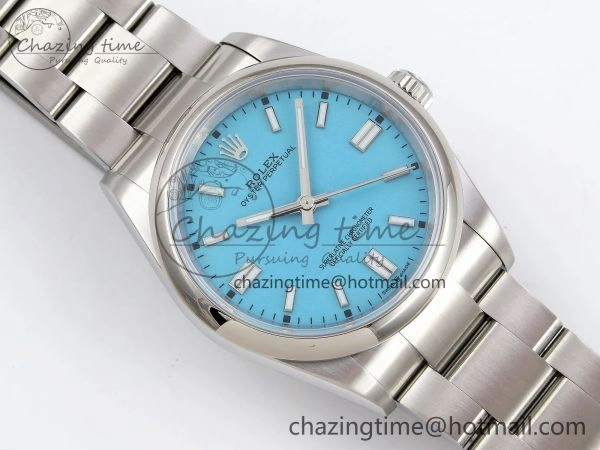 Compact Oyster Perpetual 126000 36mm APF 1:1 Best Edition 904L Steel Tiffany Blue Dial VR 1420