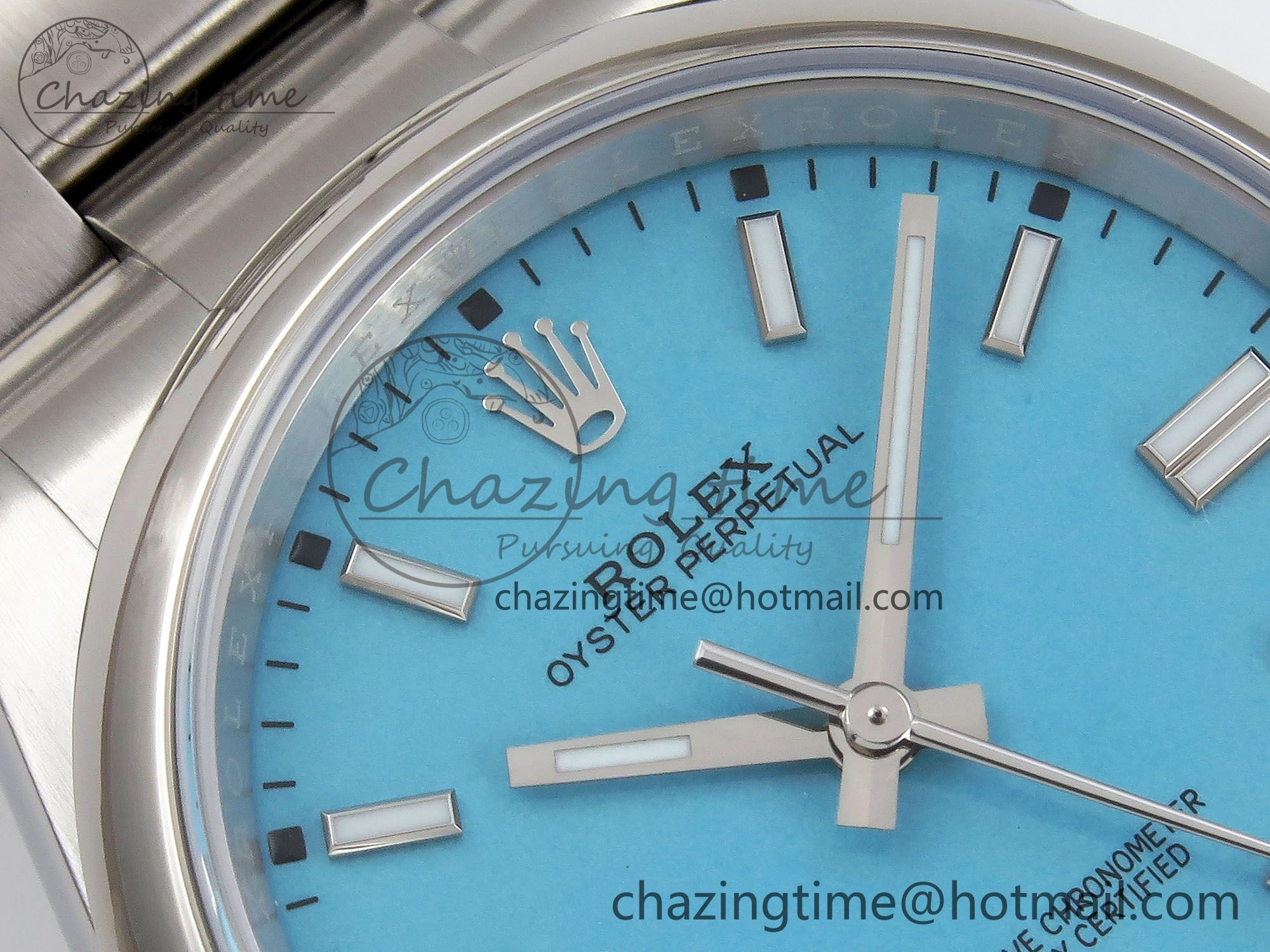 Compact Oyster Perpetual 126000 36mm APF 1:1 Best Edition 904L Steel Tiffany Blue Dial VR 1420