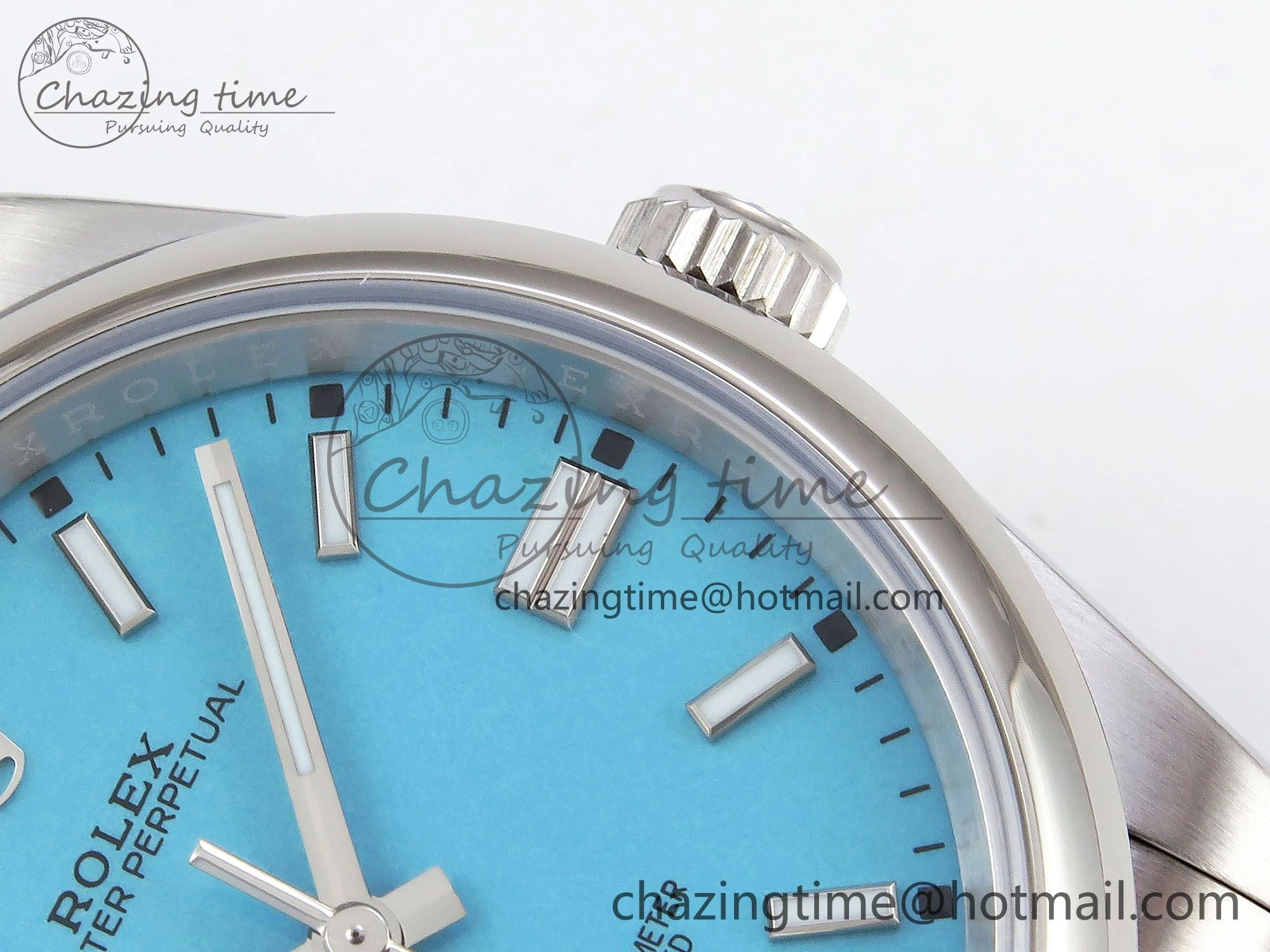 Compact Oyster Perpetual 126000 36mm APF 1:1 Best Edition 904L Steel Tiffany Blue Dial VR 1420