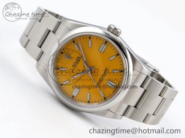 GoodFit Oyster Perpetual 126000 36mm APF 1:1 Best Edition 904L Steel Yellow Dial VR 1423