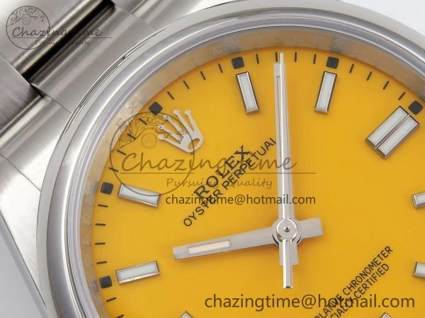 GoodFit Oyster Perpetual 126000 36mm APF 1:1 Best Edition 904L Steel Yellow Dial VR 1423