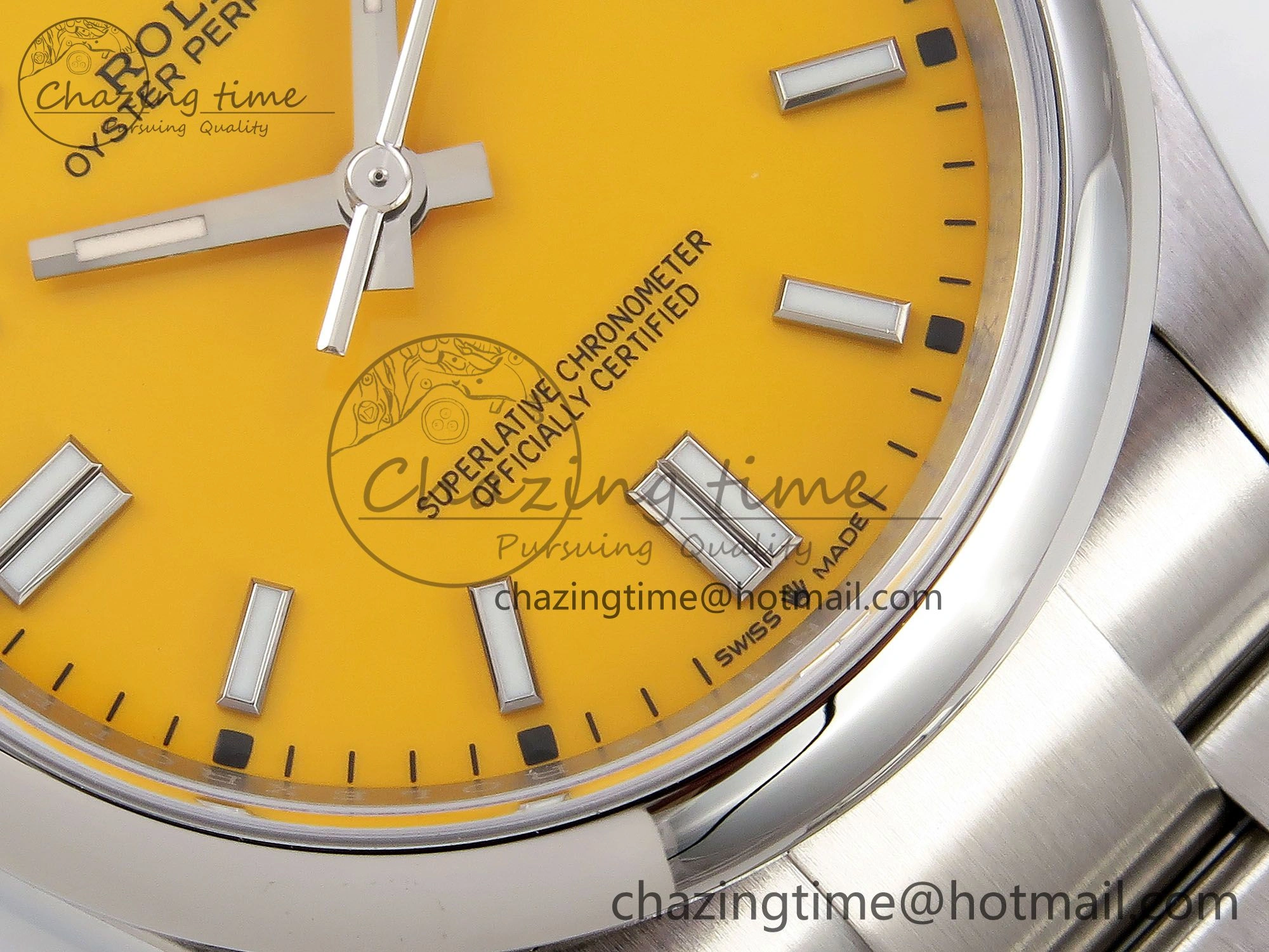 GoodFit Oyster Perpetual 126000 36mm APF 1:1 Best Edition 904L Steel Yellow Dial VR 1423