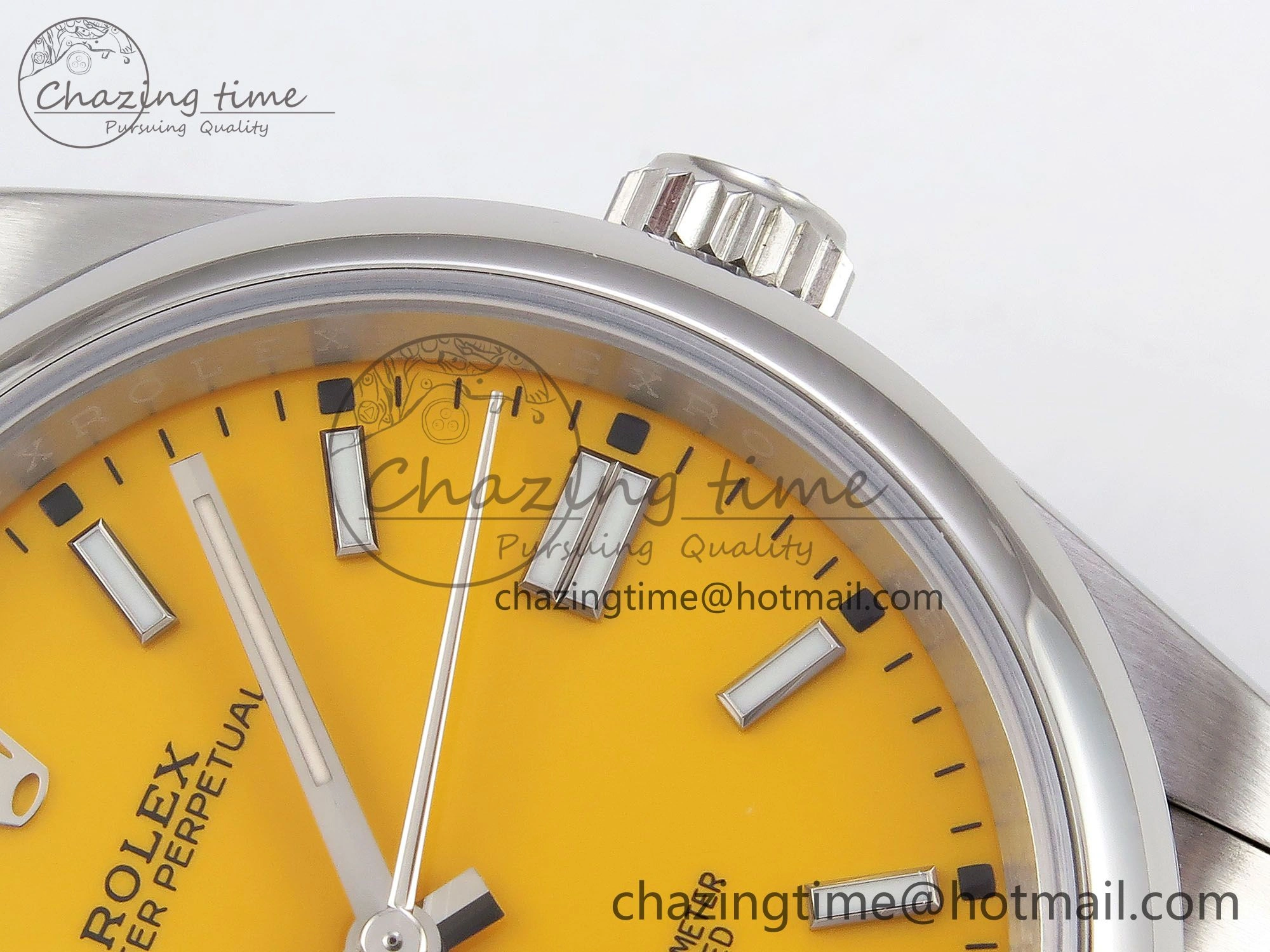 GoodFit Oyster Perpetual 126000 36mm APF 1:1 Best Edition 904L Steel Yellow Dial VR 1423