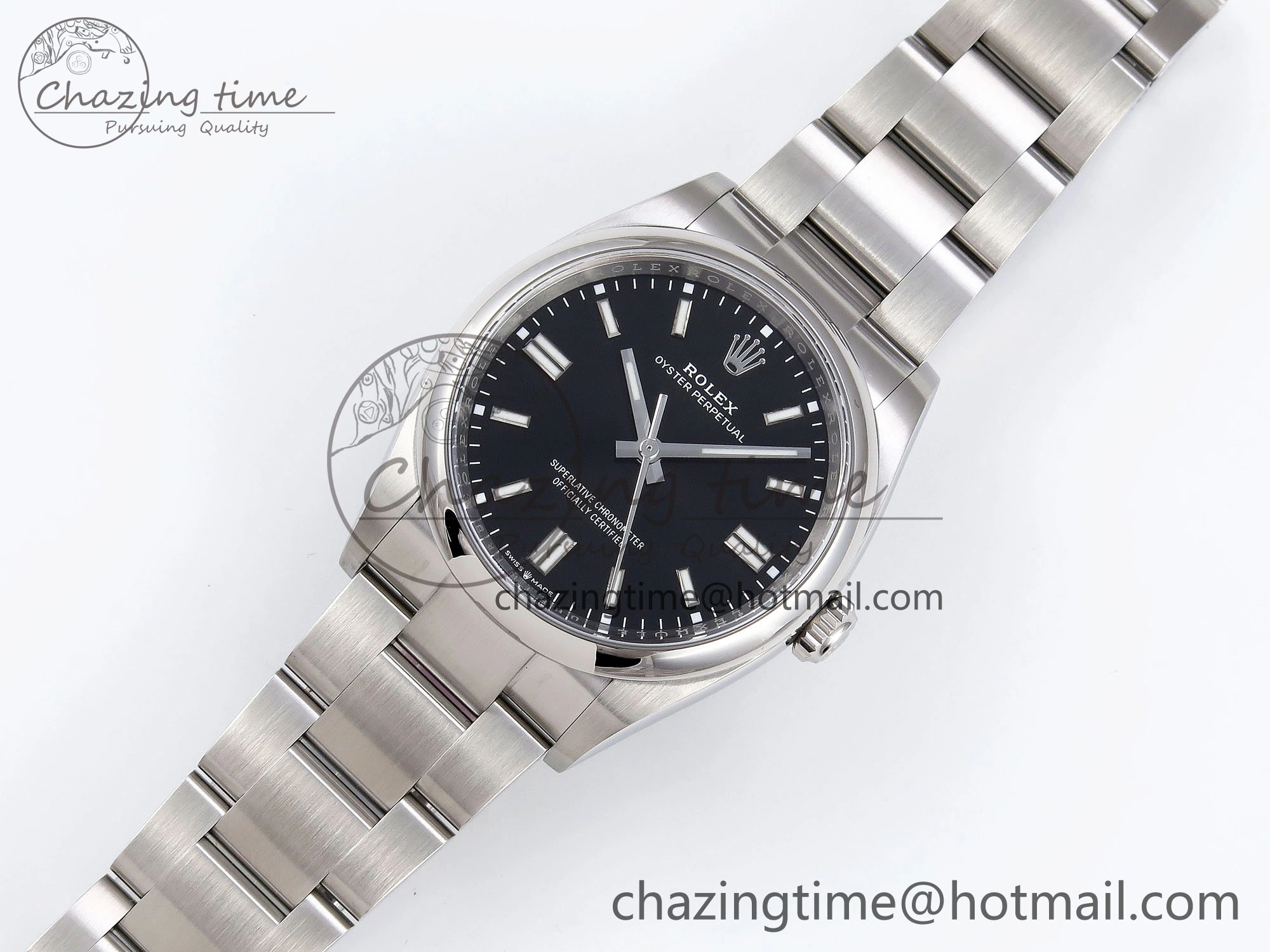 Oyster Perpetual 126000 36mm Clean 1:1 Best Edition 904L Steel Black Dial VR Durable 1635