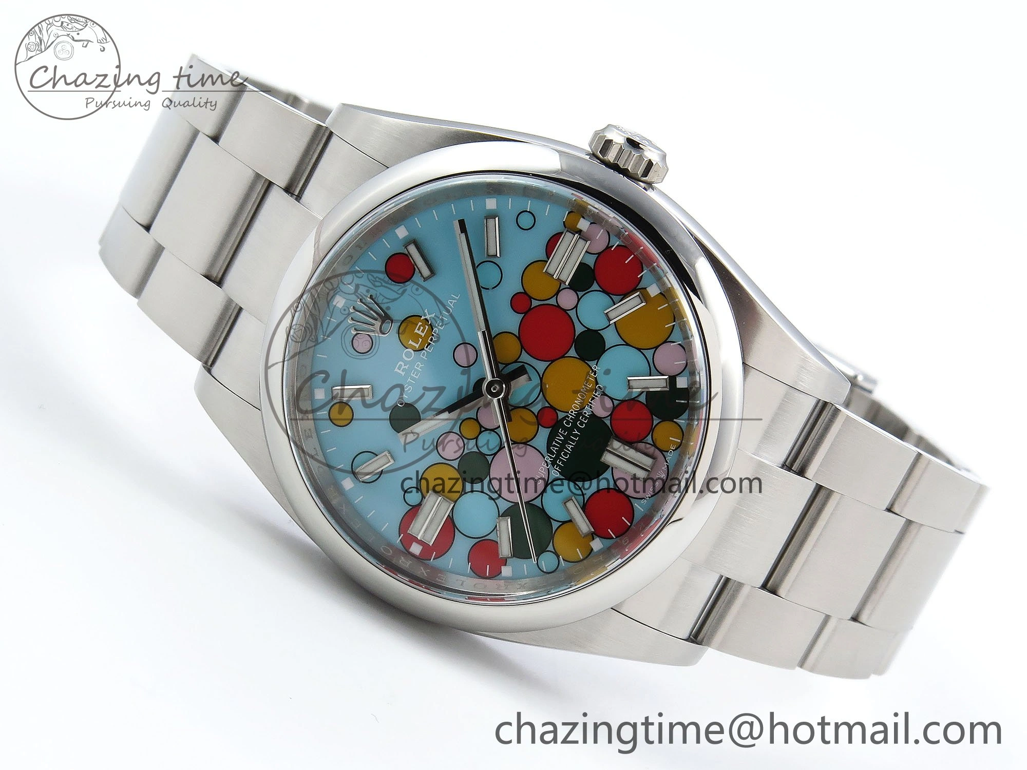 Affordable Oyster Perpetual 126000 36mm Clean 1:1 Best Edition 904L Steel Celebration Dial VR 1583