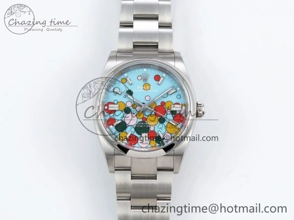 Affordable Oyster Perpetual 126000 36mm Clean 1:1 Best Edition 904L Steel Celebration Dial VR 1583