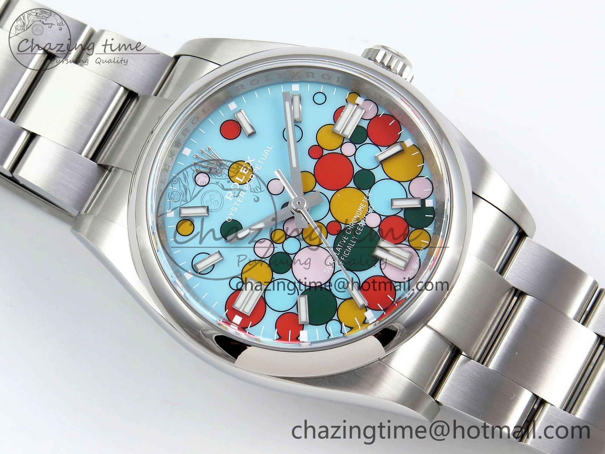 Affordable Oyster Perpetual 126000 36mm Clean 1:1 Best Edition 904L Steel Celebration Dial VR 1583