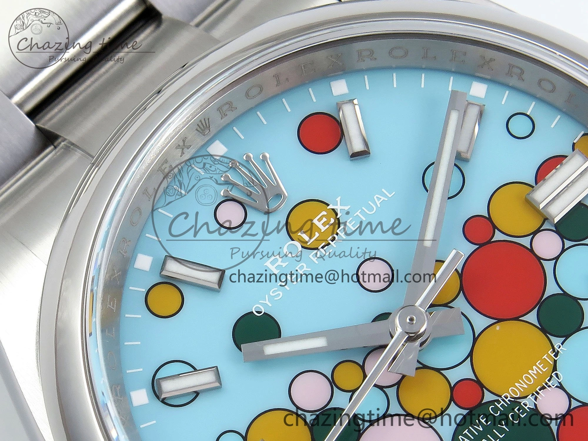 Affordable Oyster Perpetual 126000 36mm Clean 1:1 Best Edition 904L Steel Celebration Dial VR 1583