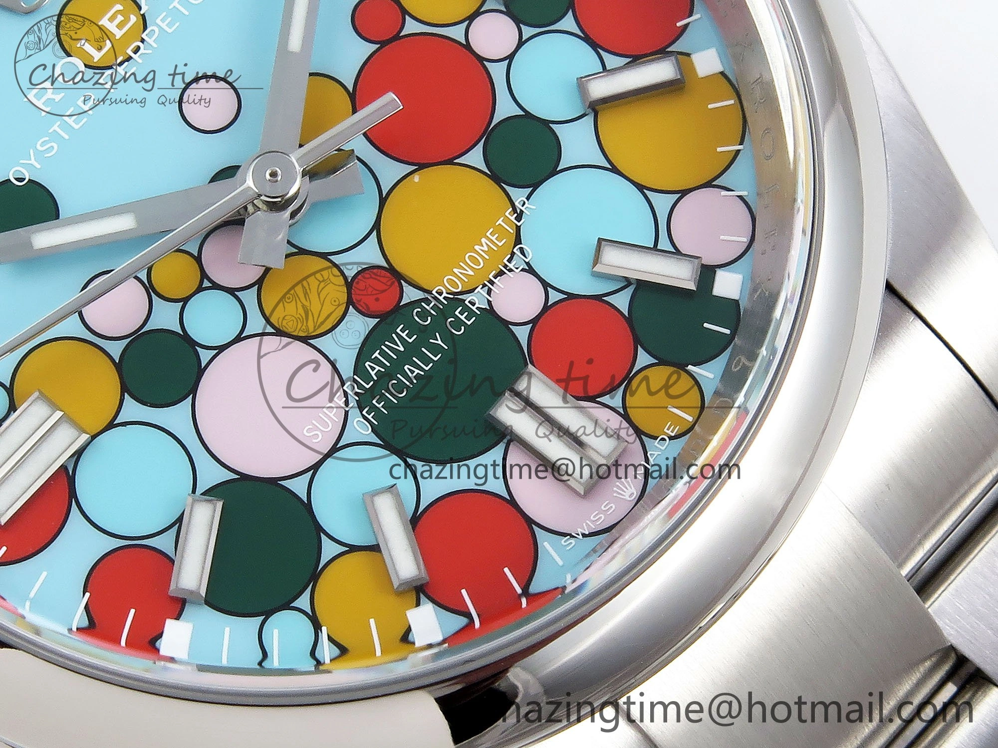 Affordable Oyster Perpetual 126000 36mm Clean 1:1 Best Edition 904L Steel Celebration Dial VR 1583