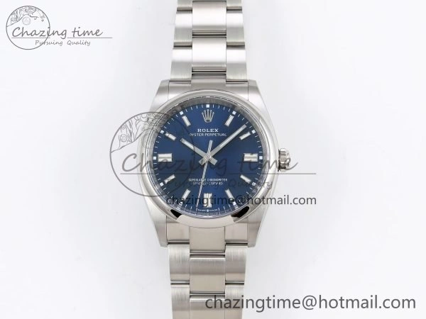 Sporty Oyster Perpetual 126000 36mm Clean 1:1 Best Edition 904L Steel Deep Blue Dial VR 1598