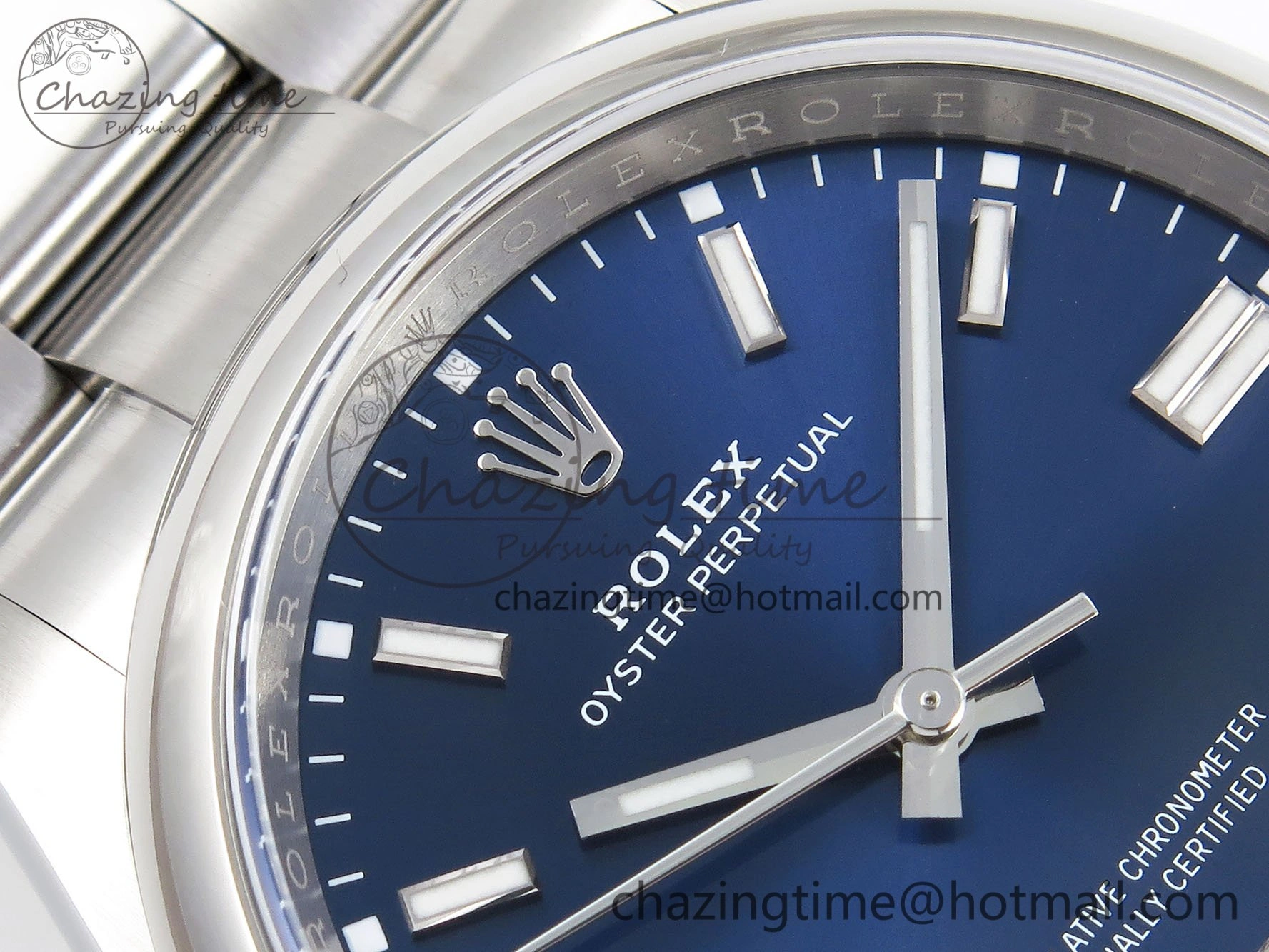 Sporty Oyster Perpetual 126000 36mm Clean 1:1 Best Edition 904L Steel Deep Blue Dial VR 1598