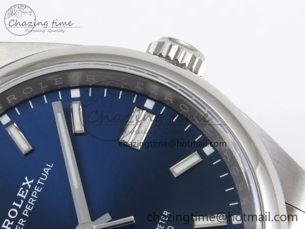 Sporty Oyster Perpetual 126000 36mm Clean 1:1 Best Edition 904L Steel Deep Blue Dial VR 1598