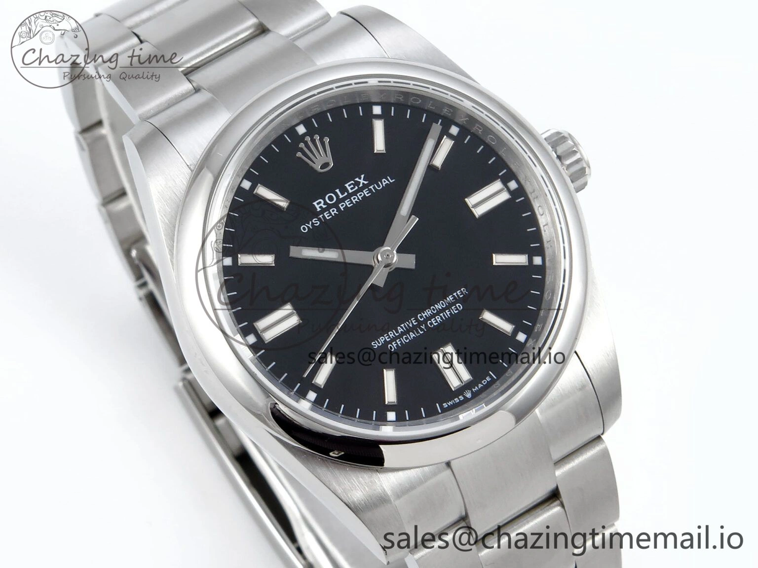 Oyster Perpetual 126000 36mm DIWF 1:1 Best Edition 904L Steel Black Dial A TimelessDesign 761