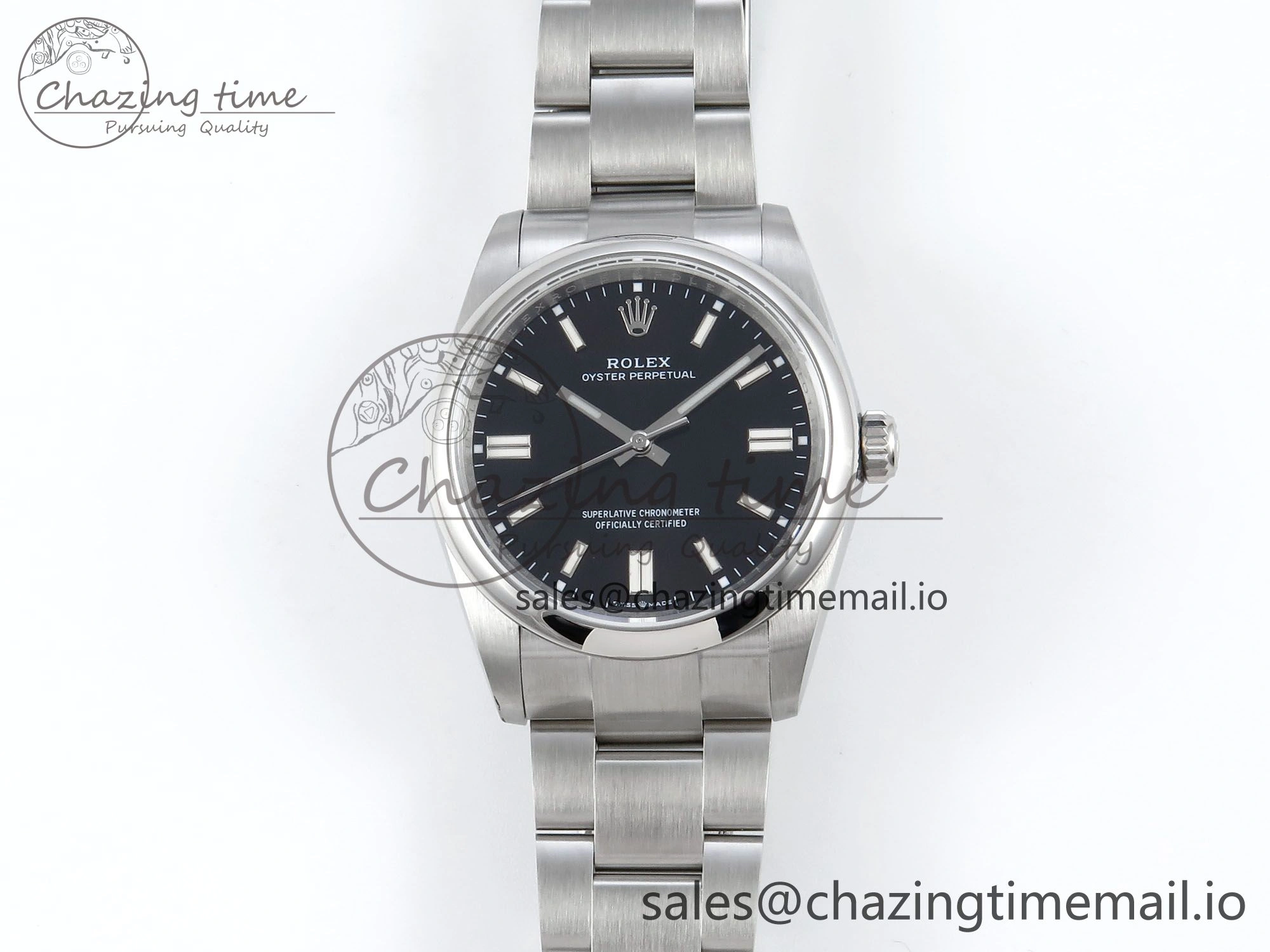 Oyster Perpetual 126000 36mm DIWF 1:1 Best Edition 904L Steel Black Dial A TimelessDesign 761
