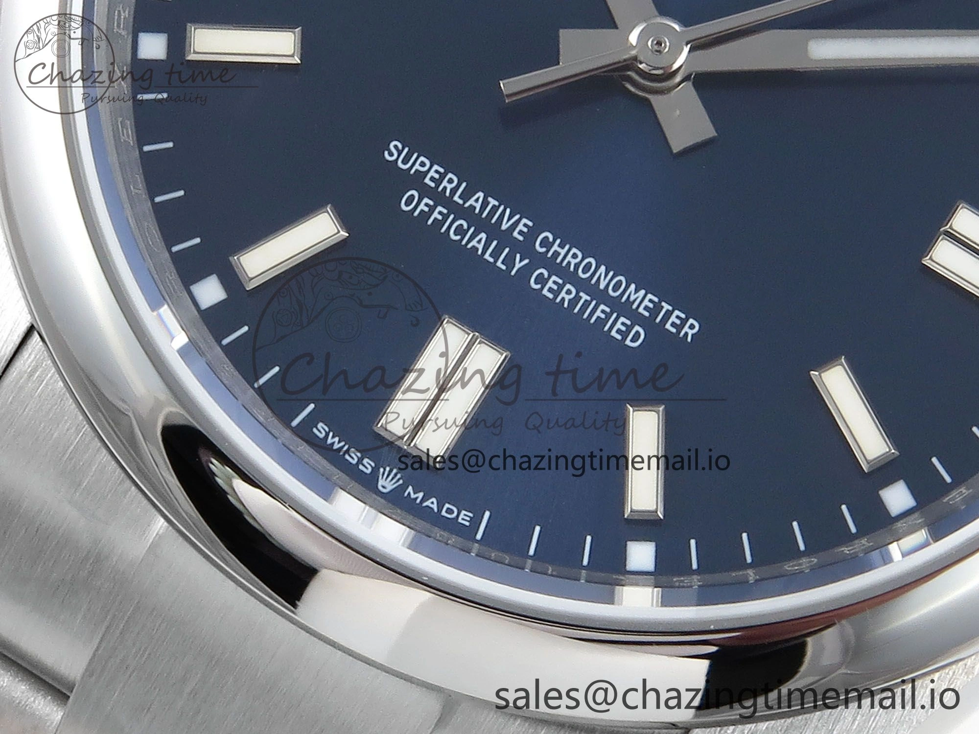 RelaxedFit Oyster Perpetual 126000 36mm DIWF 1:1 Best Edition 904L Steel Blue Dial A 762