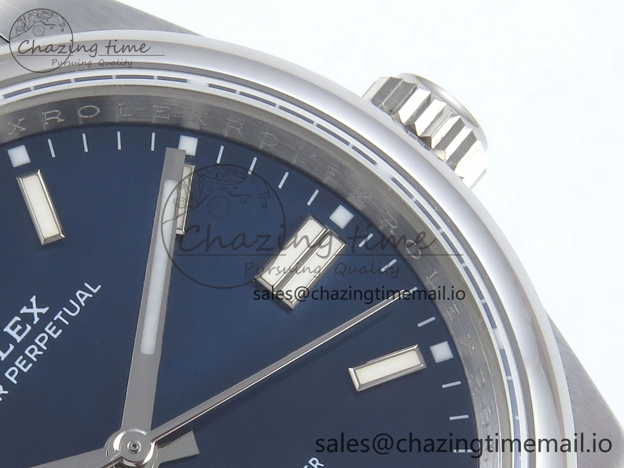 RelaxedFit Oyster Perpetual 126000 36mm DIWF 1:1 Best Edition 904L Steel Blue Dial A 762
