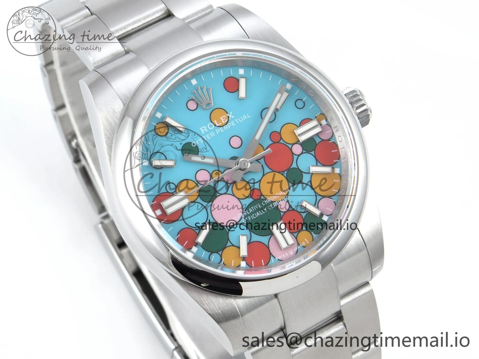 Oyster Perpetual 126000 36mm DIWF 1:1 Best Edition 904L Steel Celebration Dial A Refined 764