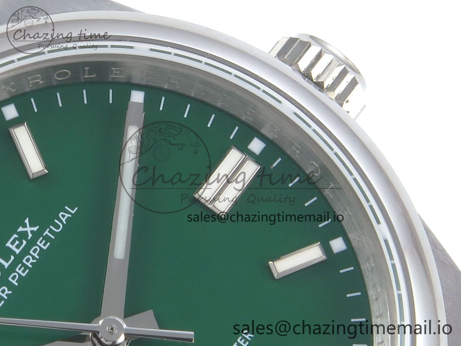 SunProtective Oyster Perpetual 126000 36mm DIWF 1:1 Best Edition 904L Steel Green Dial A 757