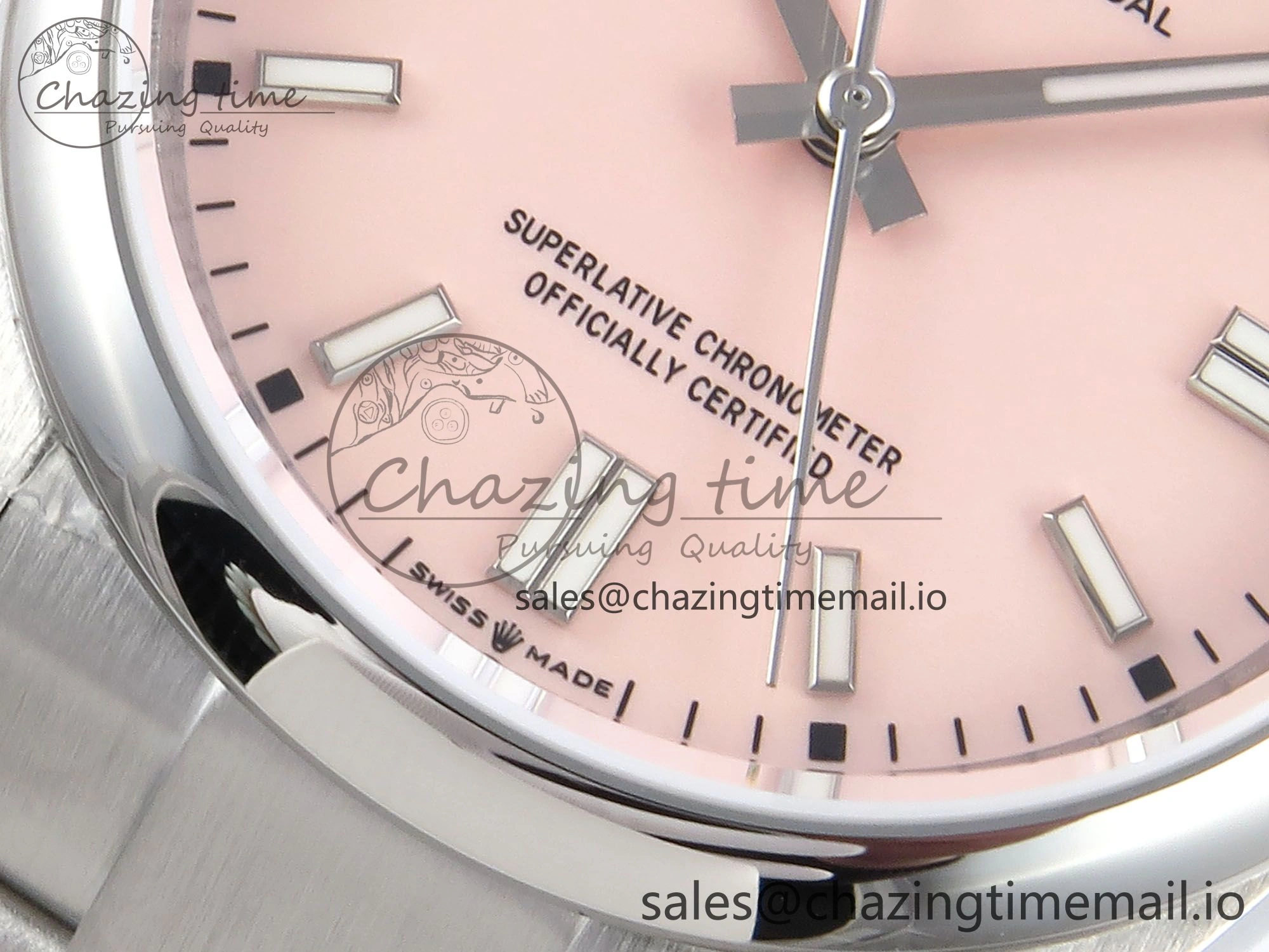 Oyster Perpetual 126000 36mm DIWF 1:1 Best Edition 904L Steel Pink Dial A TimelessDesign 759