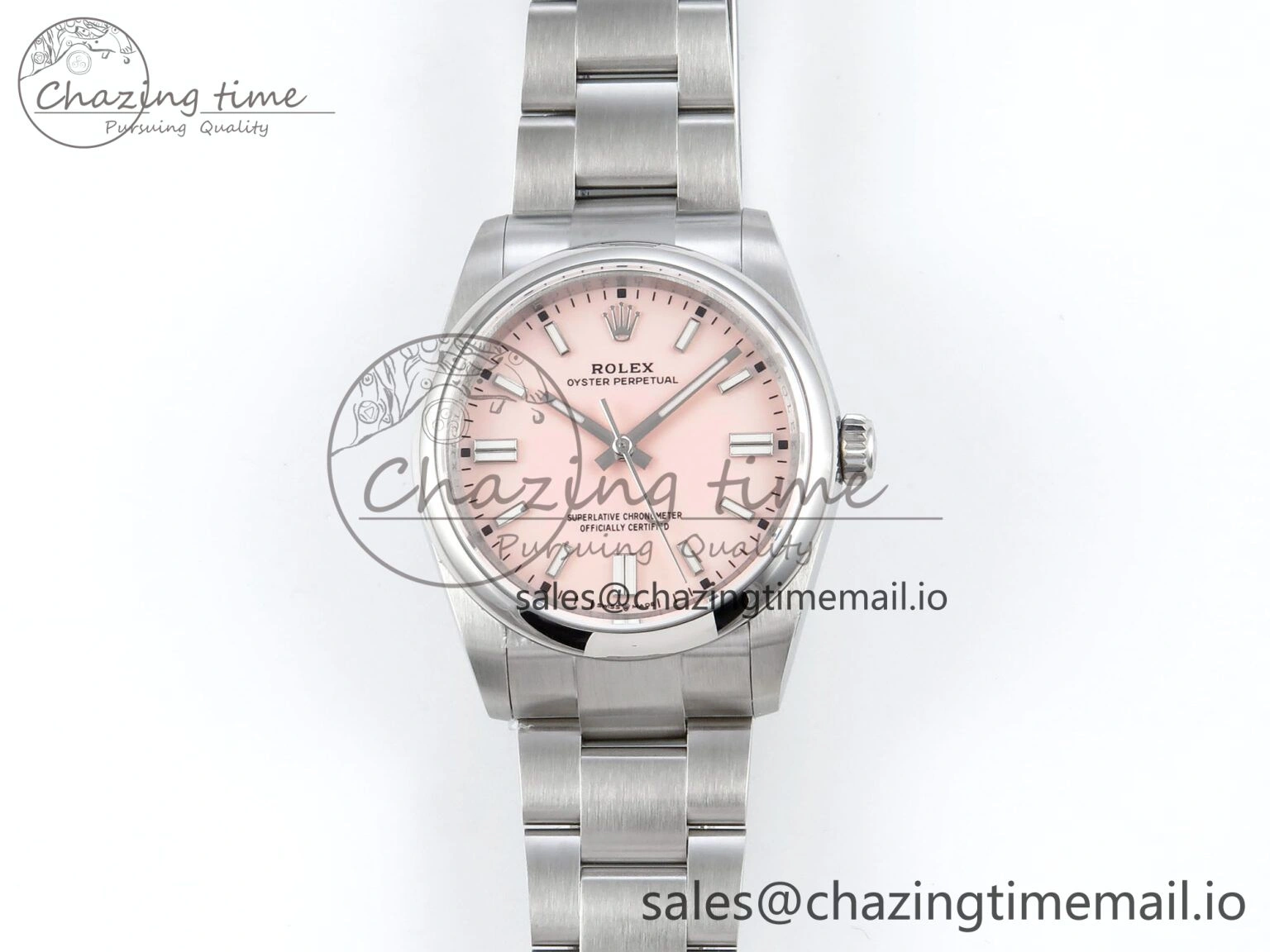 Oyster Perpetual 126000 36mm DIWF 1:1 Best Edition 904L Steel Pink Dial A TimelessDesign 759