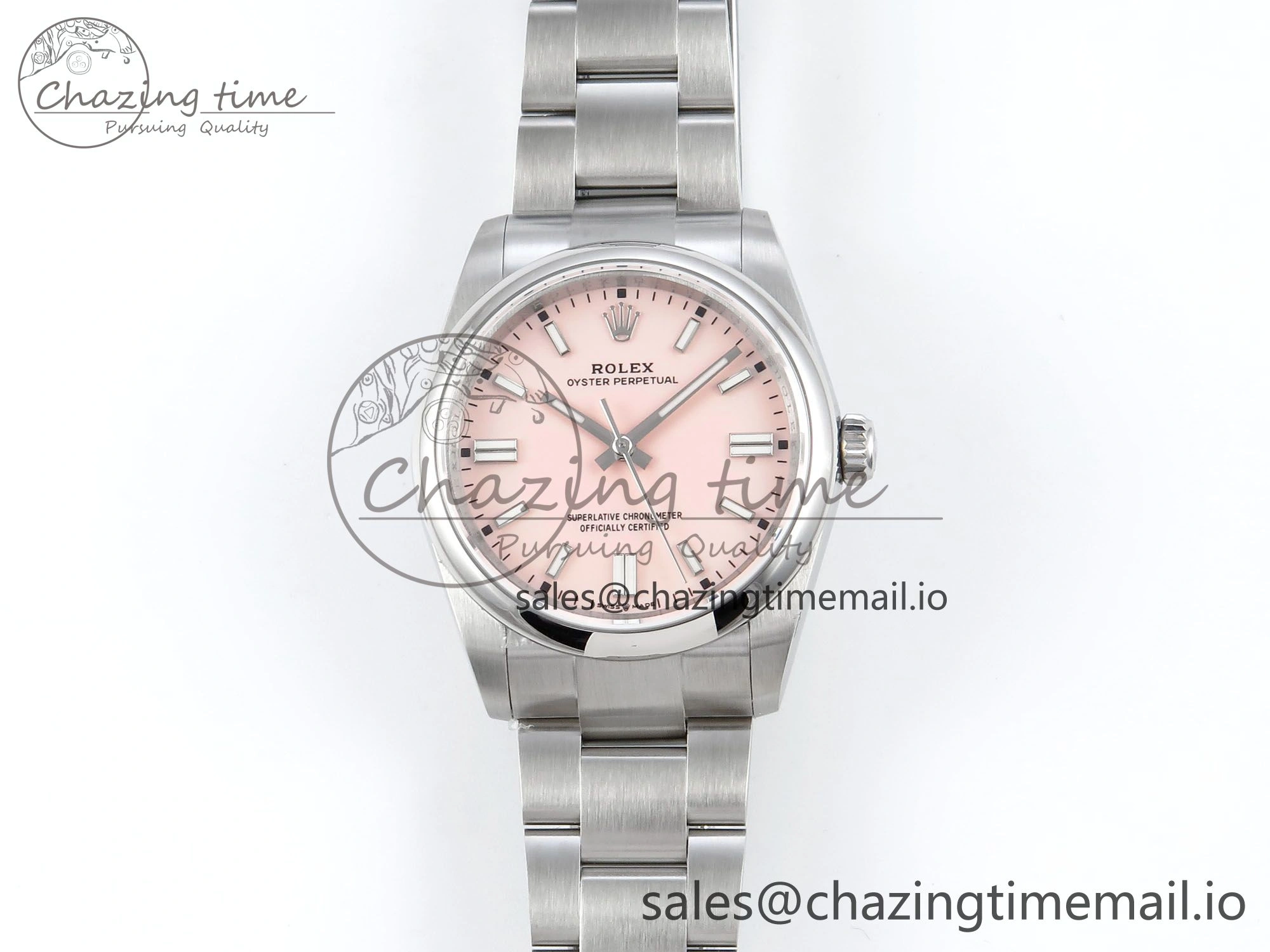 Oyster Perpetual 126000 36mm DIWF 1:1 Best Edition 904L Steel Pink Dial A TimelessDesign 759