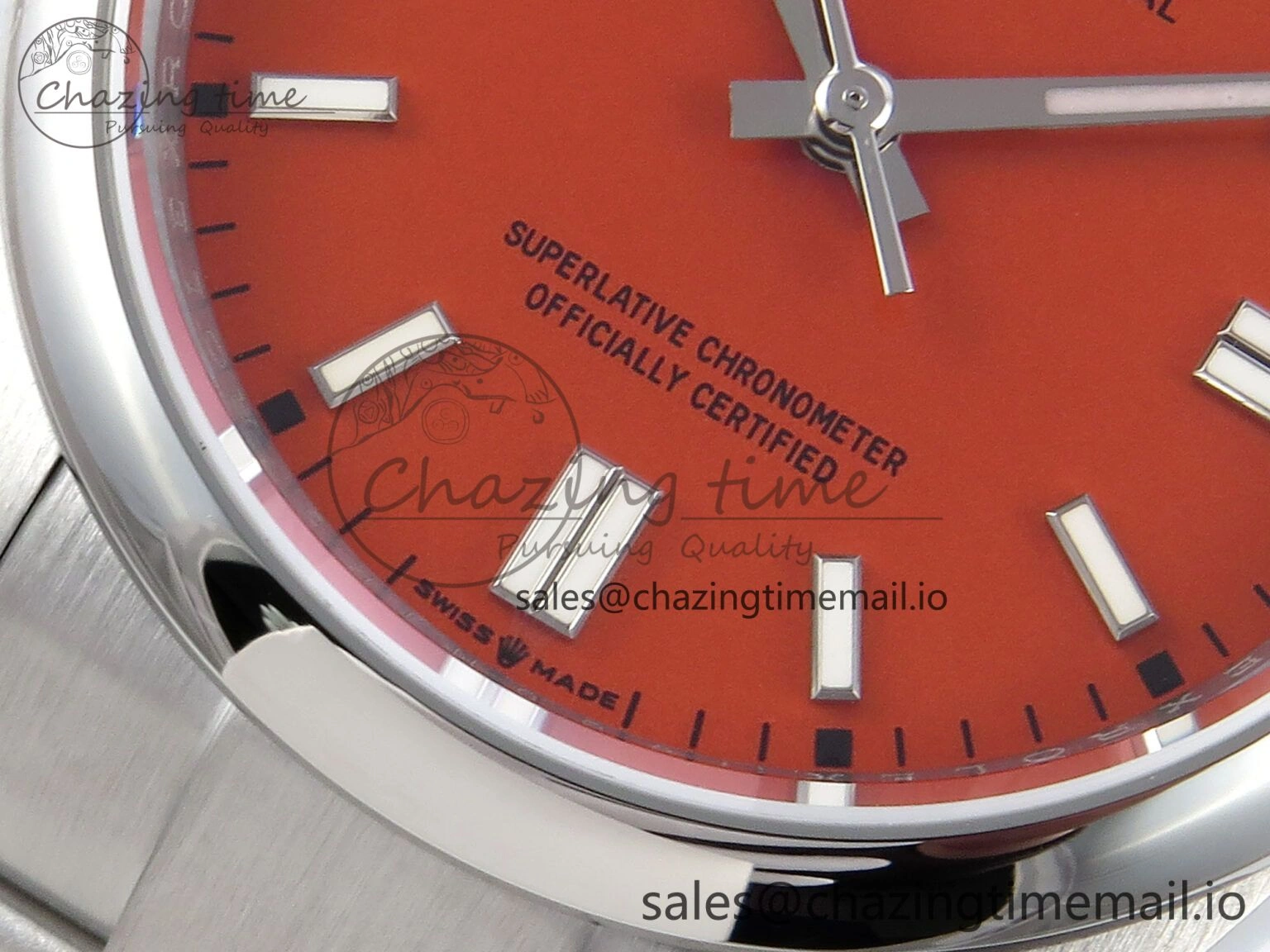 Oyster Perpetual 126000 36mm DIWF 1:1 Best Edition 904L Steel Red Dial A UrbanChic 765