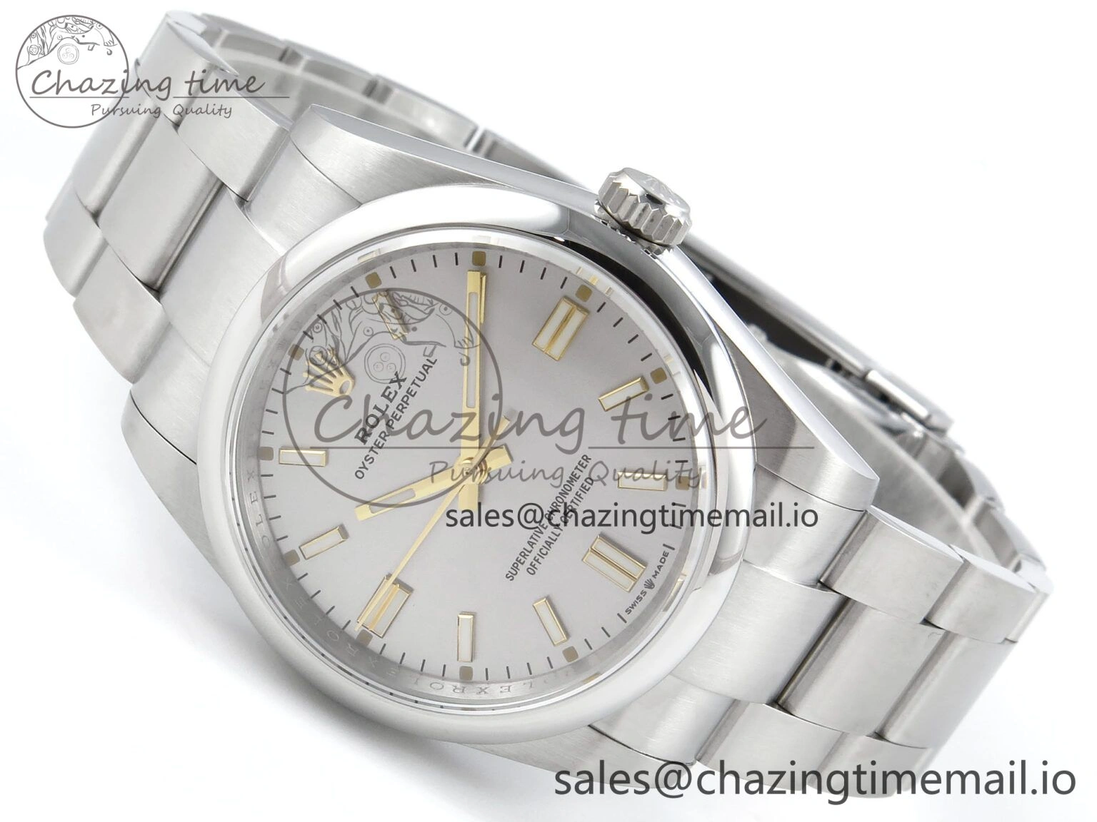 Oyster Perpetual 126000 36mm DIWF 1:1 Best Edition 904L Steel Silver Dial A Trendy 760
