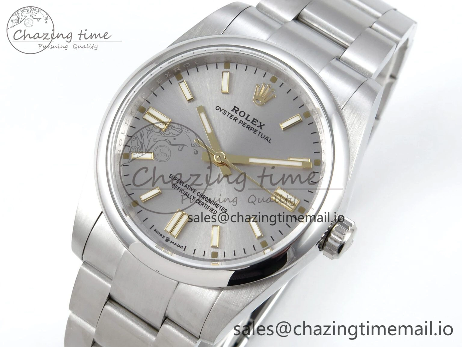 Oyster Perpetual 126000 36mm DIWF 1:1 Best Edition 904L Steel Silver Dial A Trendy 760