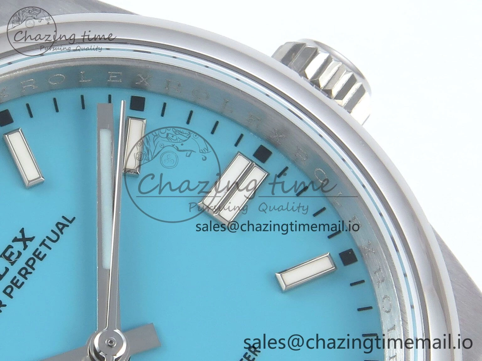 HighQuality Oyster Perpetual 126000 36mm DIWF 1:1 Best Edition 904L Steel Tiffany Blue Dial A 763