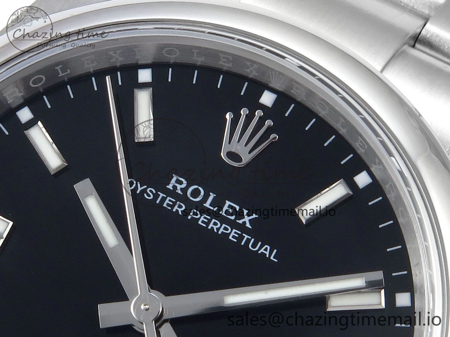 Oyster Perpetual 126000 36mm EWEF Best Edition 904L Steel Black Dial A Stylish 775