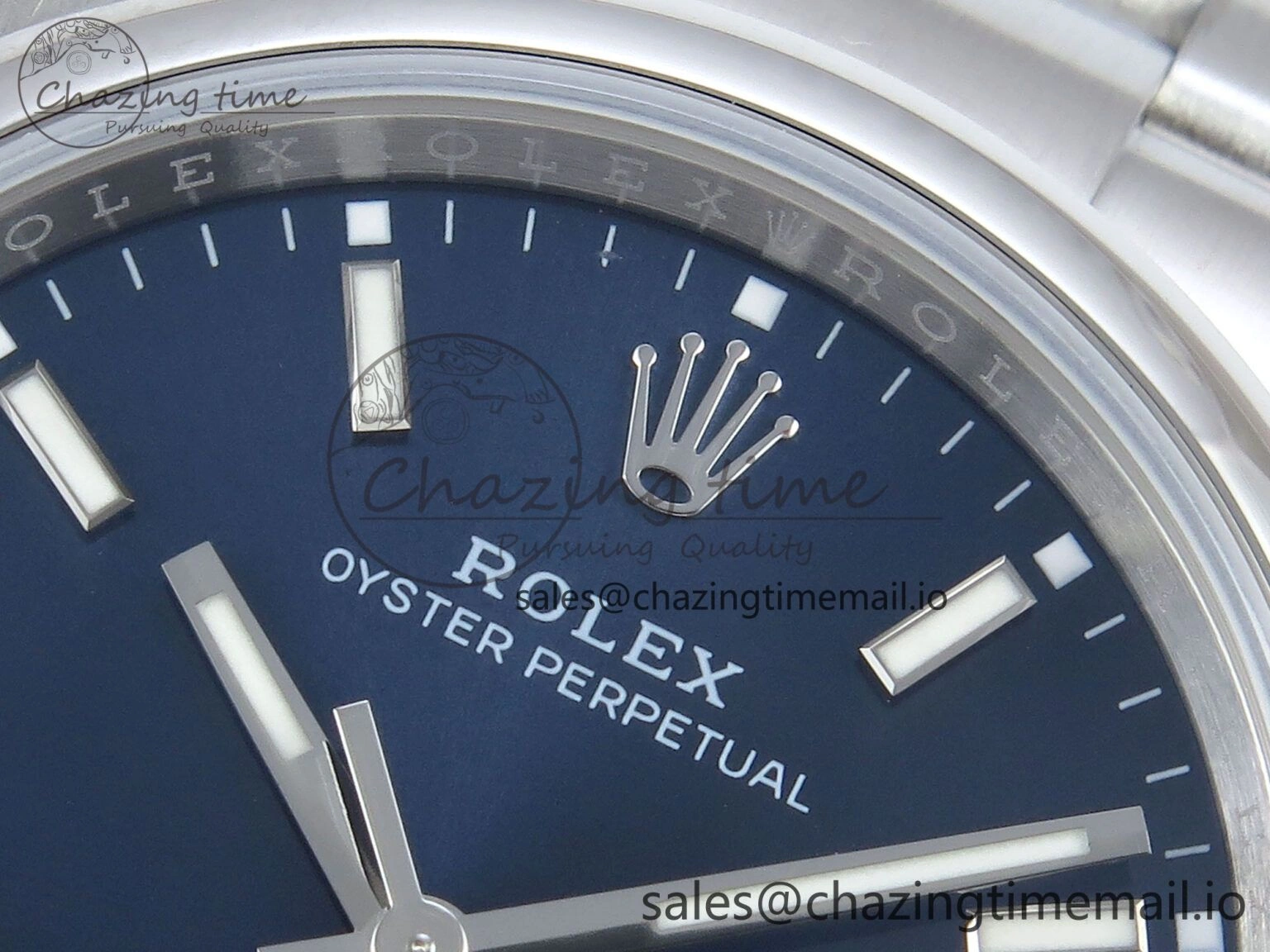 SoftTouch Oyster Perpetual 126000 36mm EWEF Best Edition 904L Steel Blue Dial A 778
