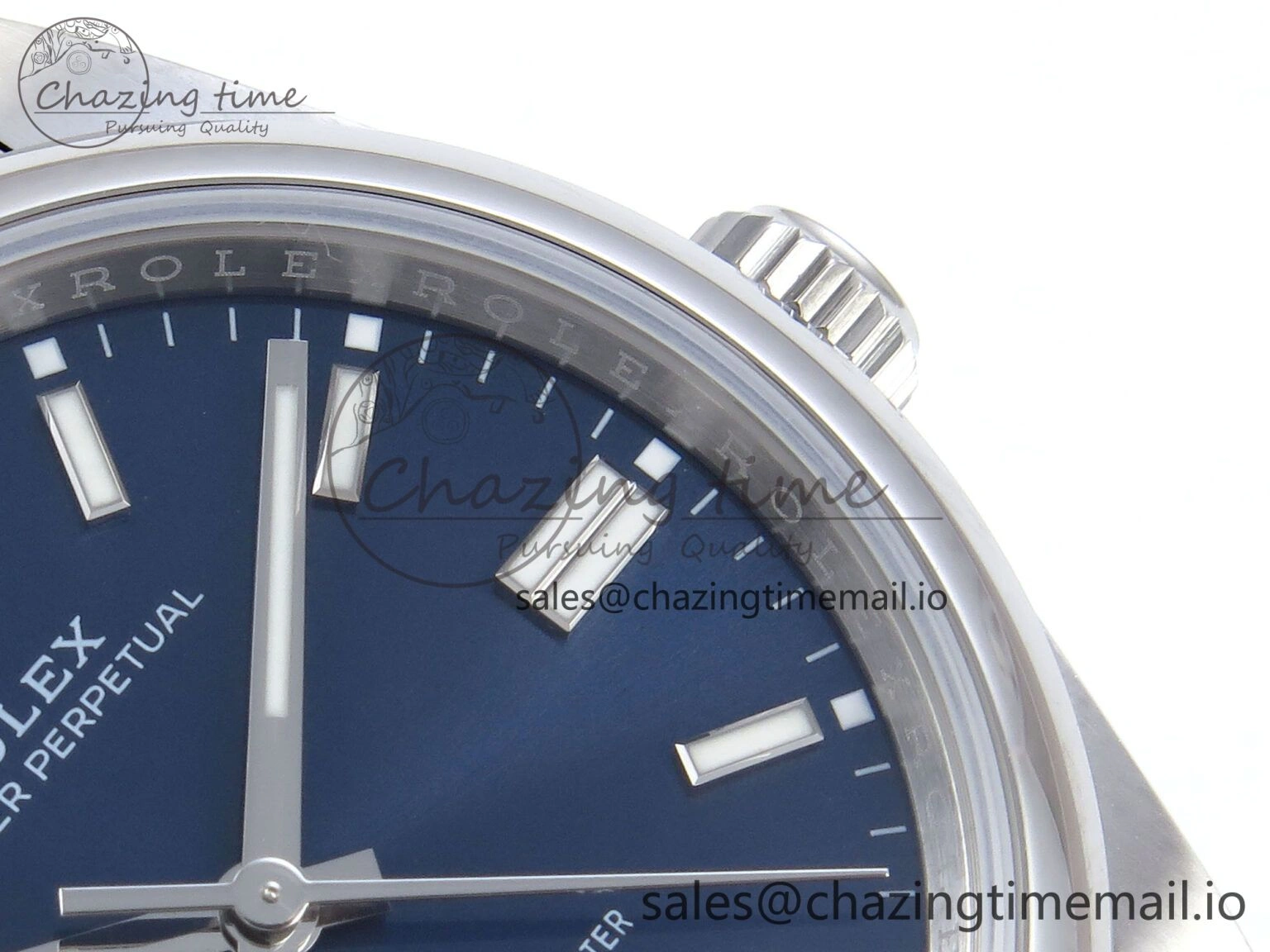 SoftTouch Oyster Perpetual 126000 36mm EWEF Best Edition 904L Steel Blue Dial A 778