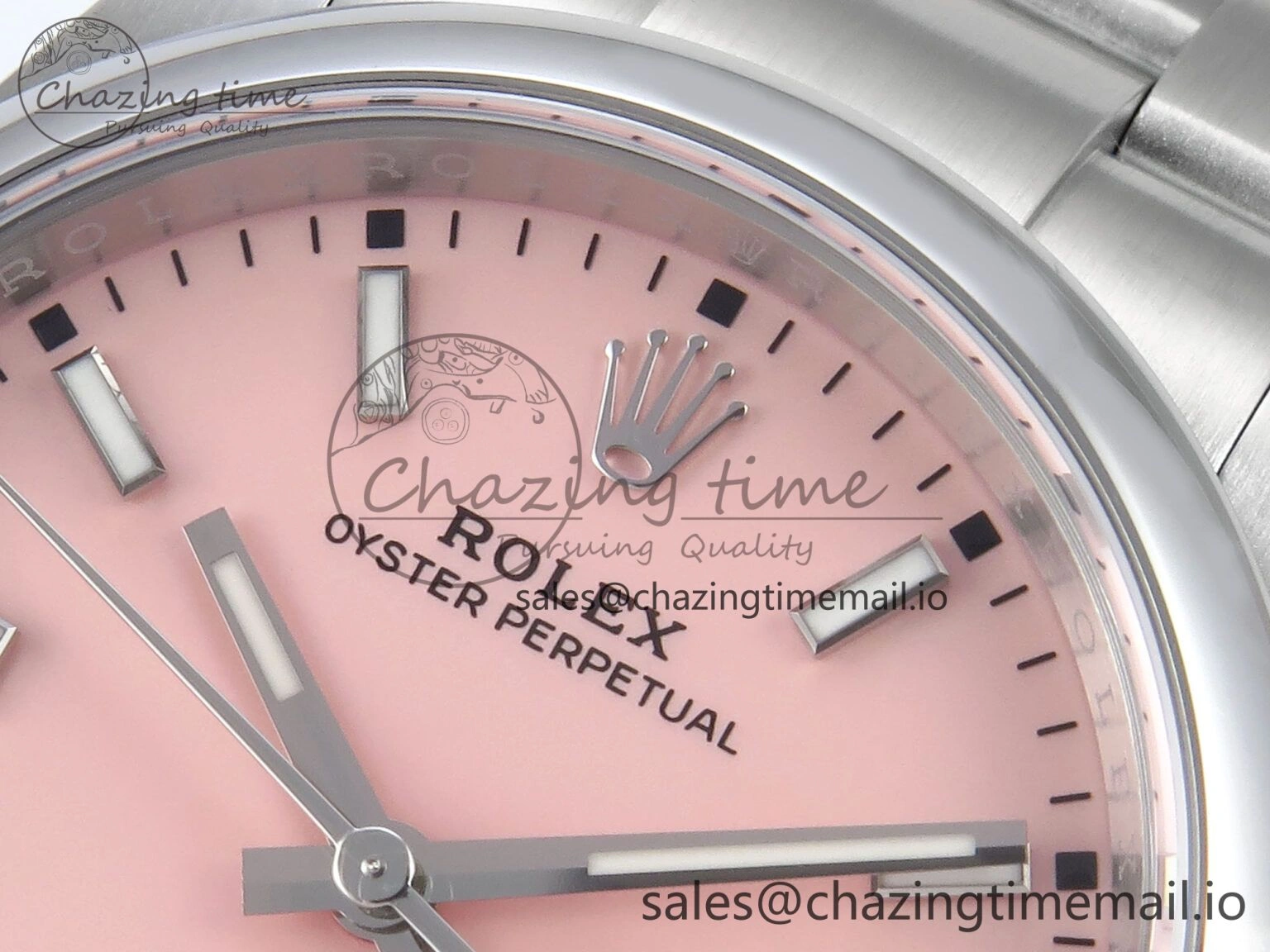 Oyster Perpetual 126000 36mm EWEF Best Edition 904L Steel Pink Dial A OnTrend 780