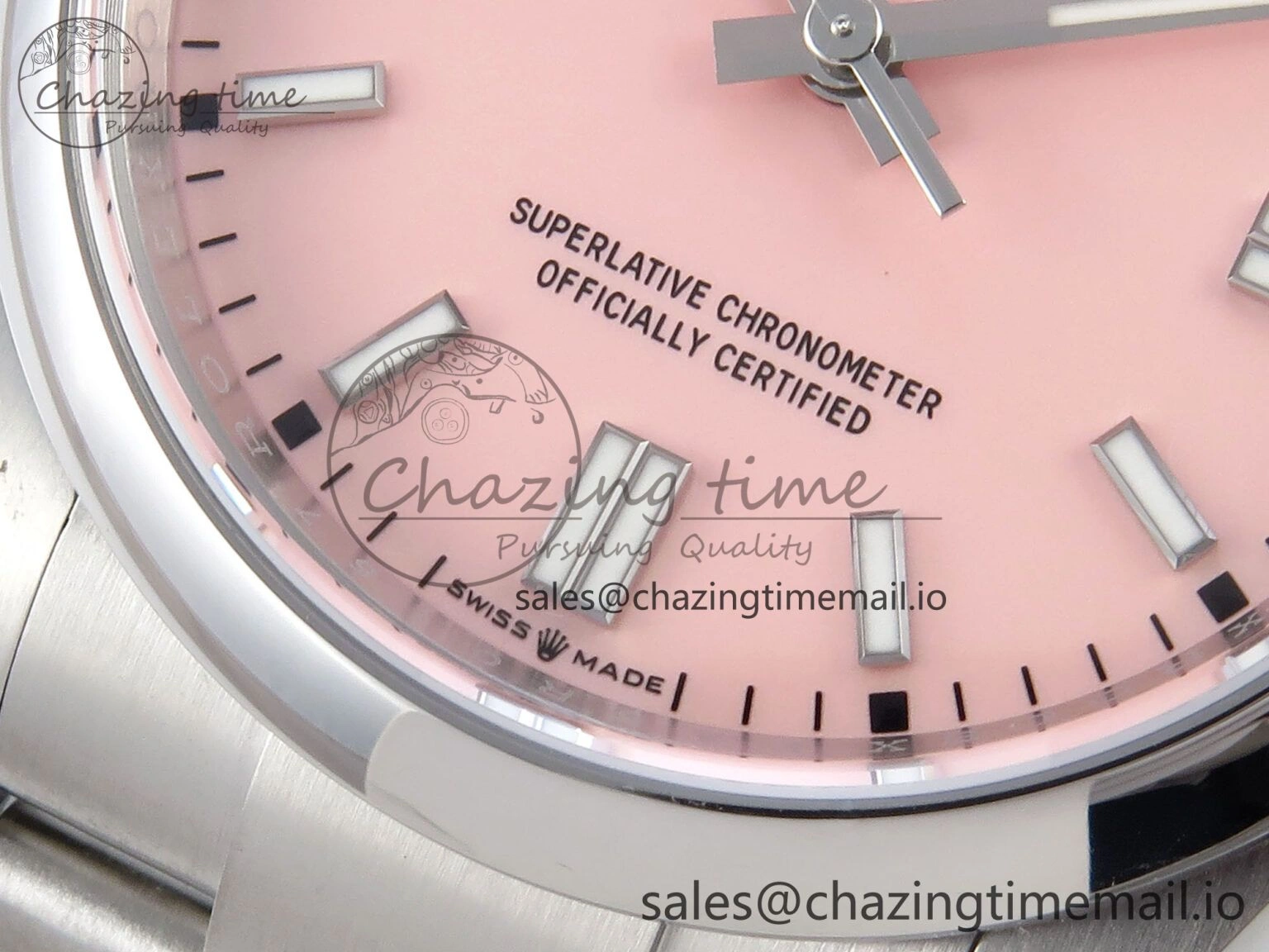 Oyster Perpetual 126000 36mm EWEF Best Edition 904L Steel Pink Dial A OnTrend 780