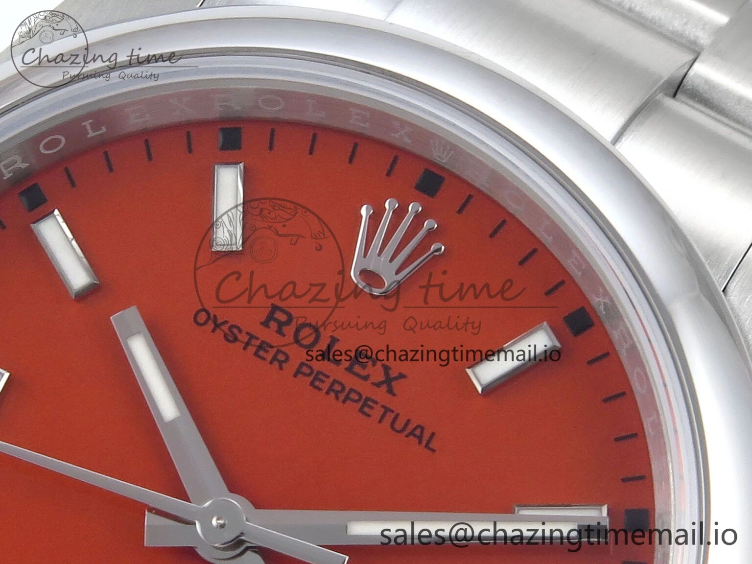 Upgraded Oyster Perpetual 126000 36mm EWEF Best Edition 904L Steel Red Dial A 774