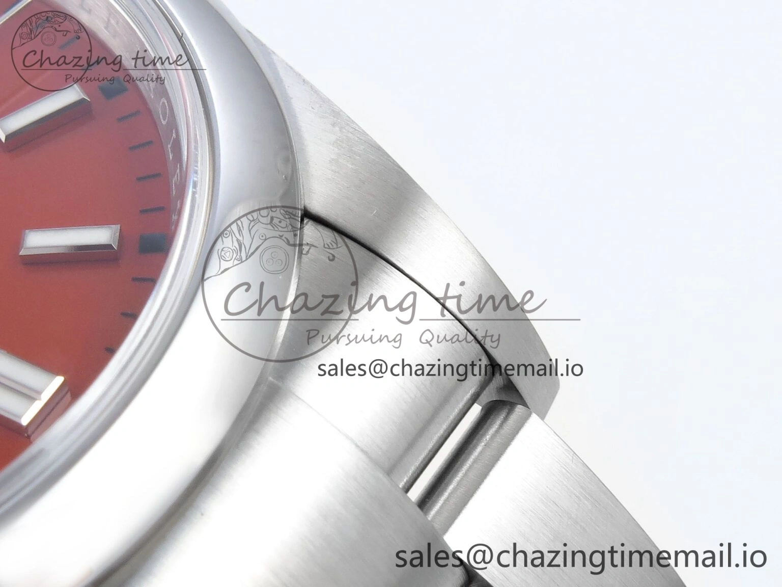 Upgraded Oyster Perpetual 126000 36mm EWEF Best Edition 904L Steel Red Dial A 774