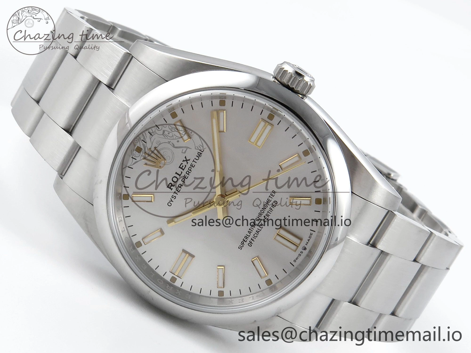 Oyster Perpetual 126000 36mm EWEF Best Edition 904L Steel Silver Dial A WeatherProof 779