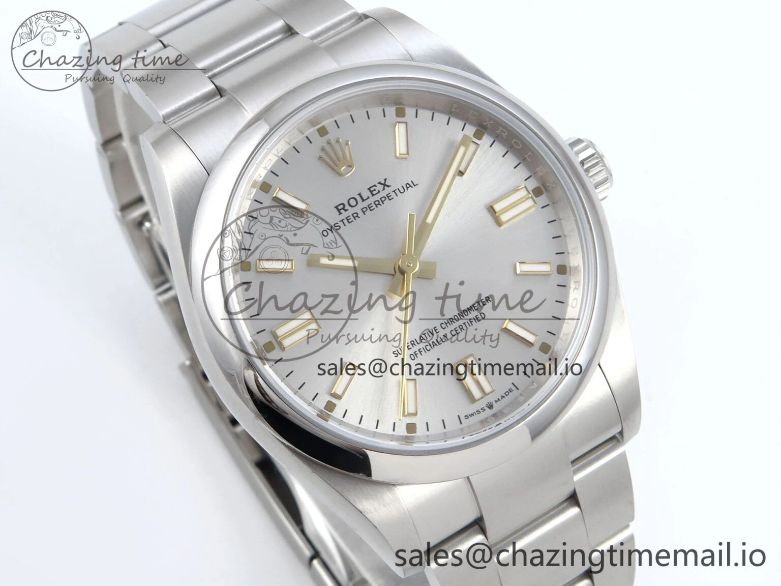 Oyster Perpetual 126000 36mm EWEF Best Edition 904L Steel Silver Dial A WeatherProof 779