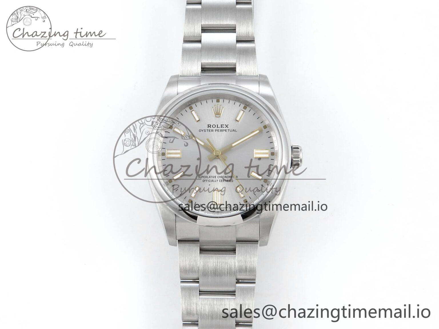 Oyster Perpetual 126000 36mm EWEF Best Edition 904L Steel Silver Dial A WeatherProof 779