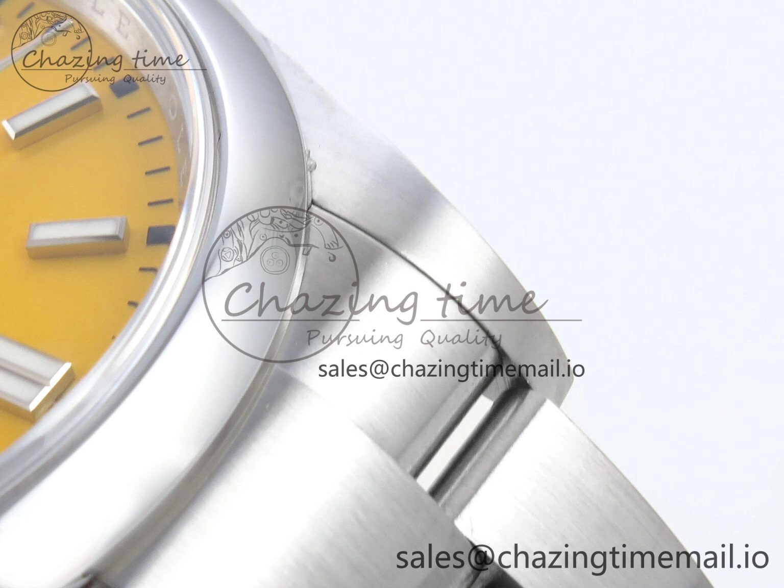 Oyster Perpetual 126000 36mm EWEF Best Edition 904L Steel Yellow Dial A Seasonal 777