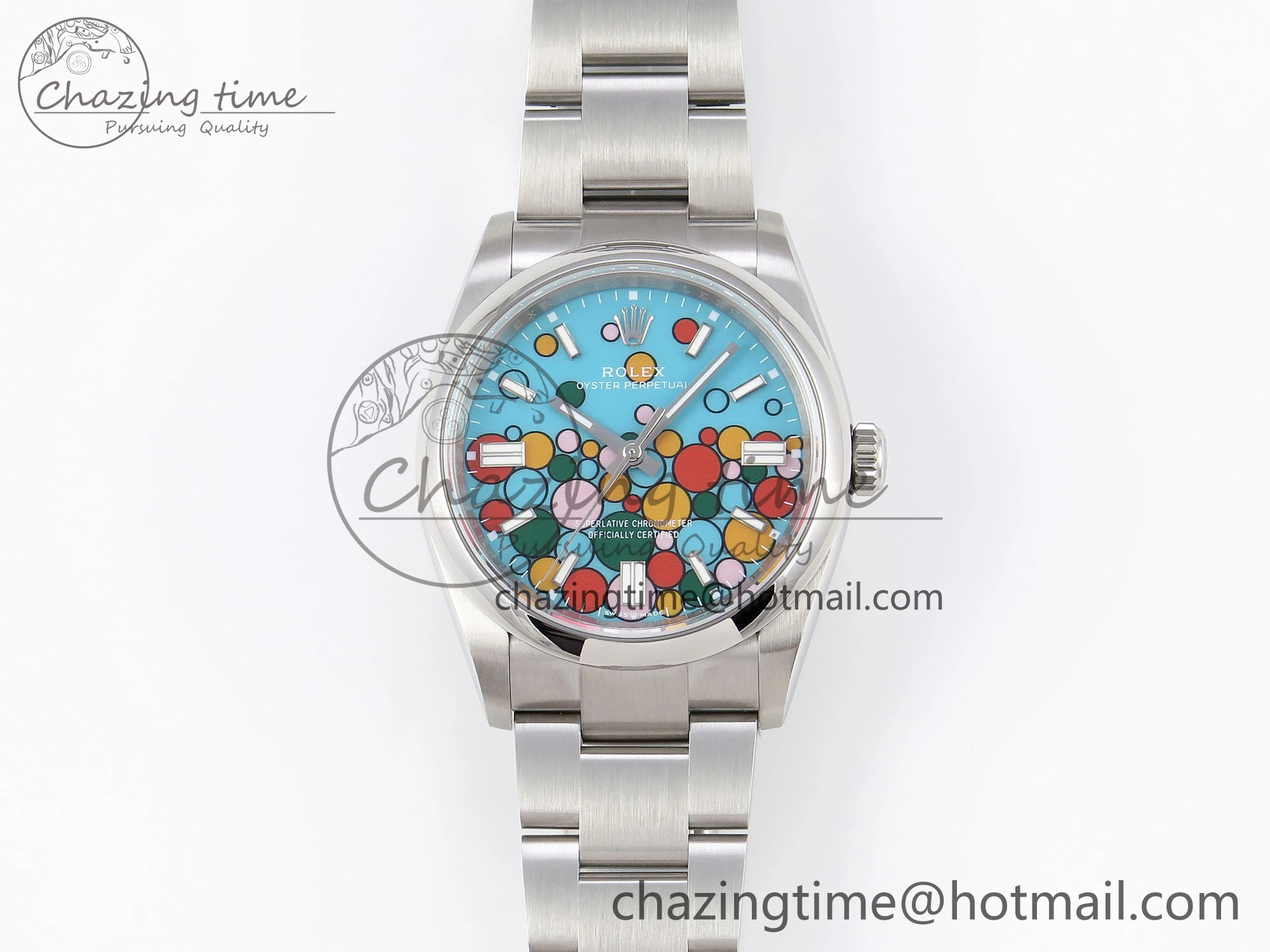 Oyster Perpetual 126000 36mm EWF 1:1 Best Edition 316L Steel Celebration Dial A Efficient 1870