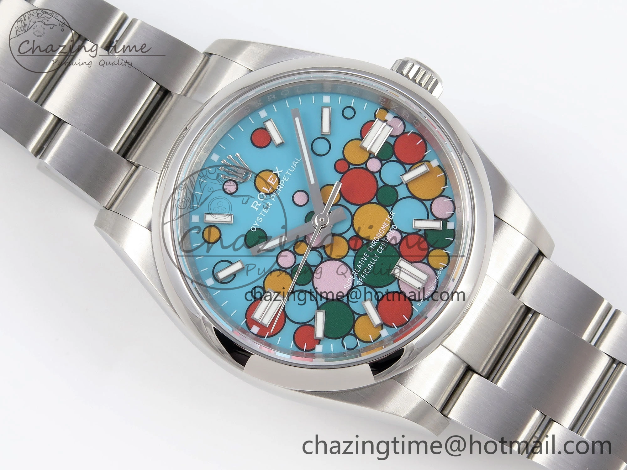 Oyster Perpetual 126000 36mm EWF 1:1 Best Edition 316L Steel Celebration Dial A Efficient 1870