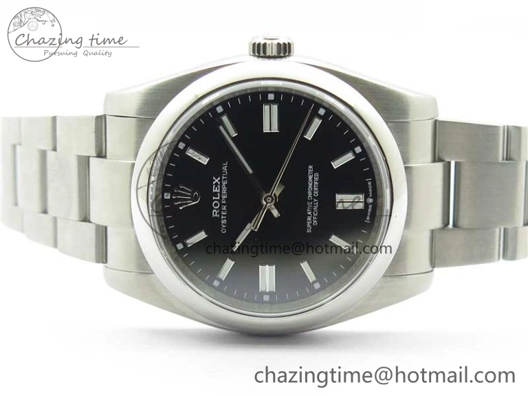 Comfortable Oyster Perpetual 126000 36mm KRF 1:1 Best Edition 904L Steel Black Dial A 2734