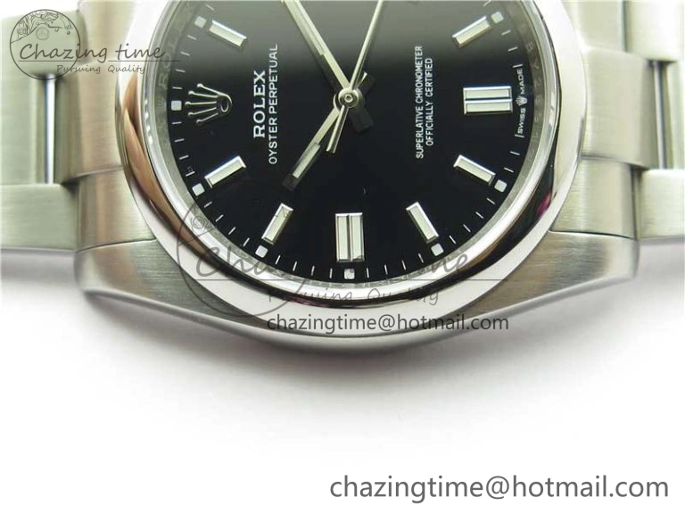 Comfortable Oyster Perpetual 126000 36mm KRF 1:1 Best Edition 904L Steel Black Dial A 2734