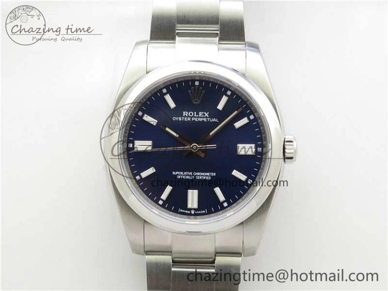Oyster Perpetual 126000 36mm KRF 1:1 Best Edition 904L Steel Deep Blue Dial A Lightweight 10404