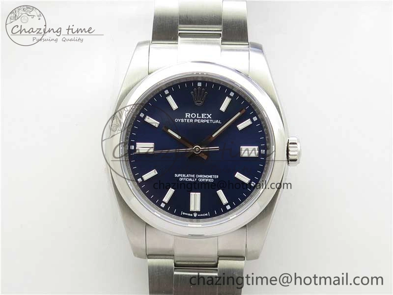 Oyster Perpetual 126000 36mm KRF 1:1 Best Edition 904L Steel Deep Blue Dial A Lightweight 10404