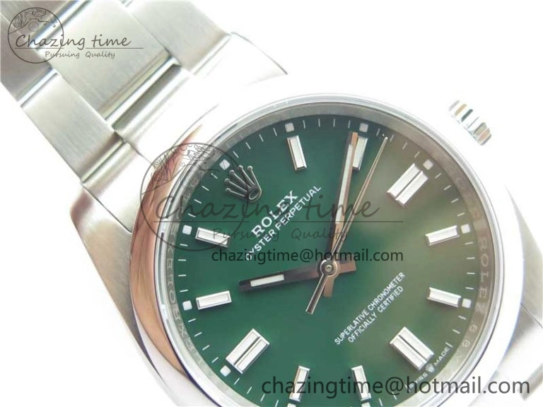 Resilient Oyster Perpetual 126000 36mm KRF 1:1 Best Edition 904L Steel Green Dial A 2732