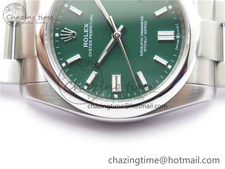 Resilient Oyster Perpetual 126000 36mm KRF 1:1 Best Edition 904L Steel Green Dial A 2732